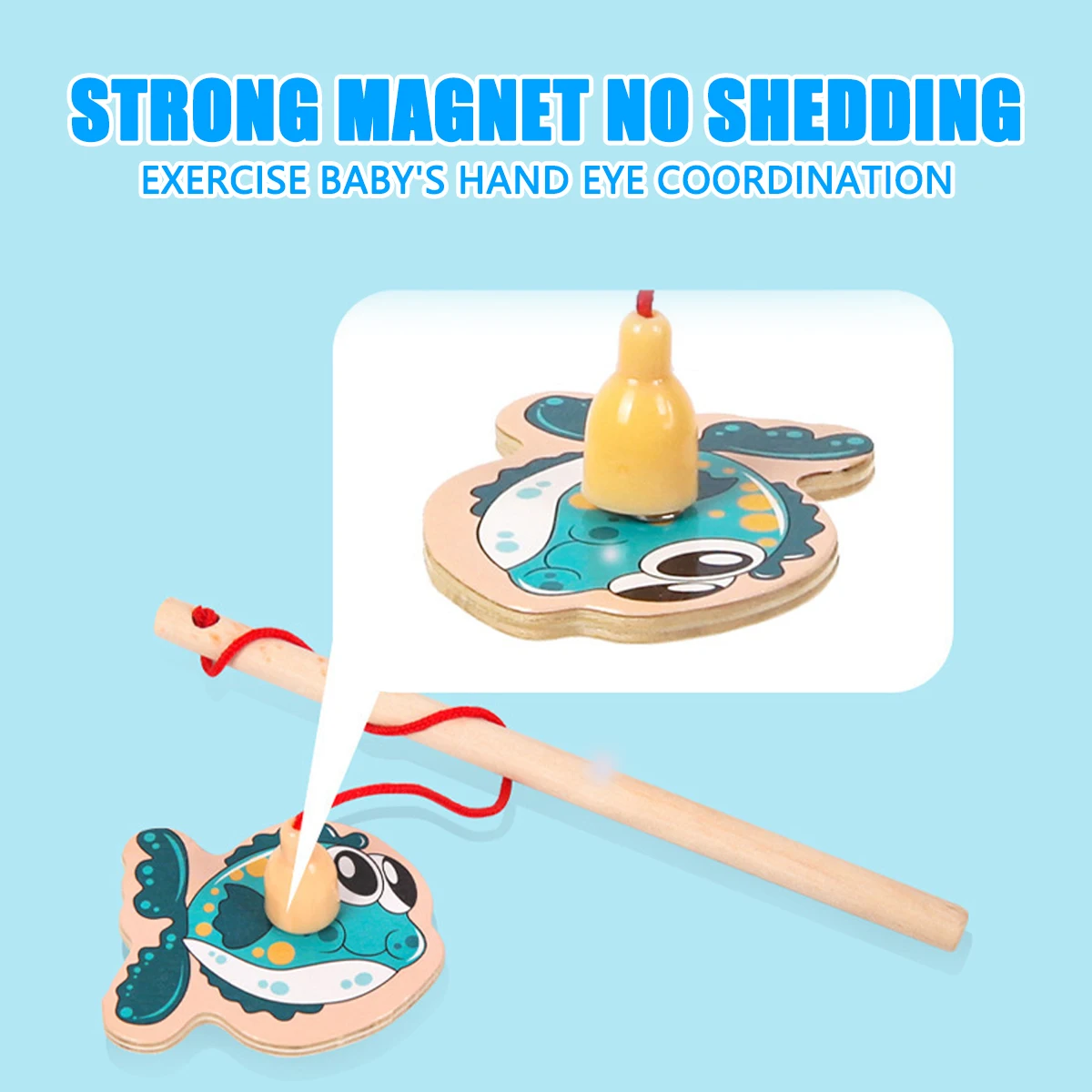 15/31Pcs Toys for Children Magnetic Fishing Game Toys Set with Fish Rod Wooden Parent-child Interactive Toys for Kids Gift 5 15/31Pcs Toys for Children Magnetic Fishing Game Toys Set with Fish Rod Wooden Parent-child Interactive Toys for Kids Gift 5