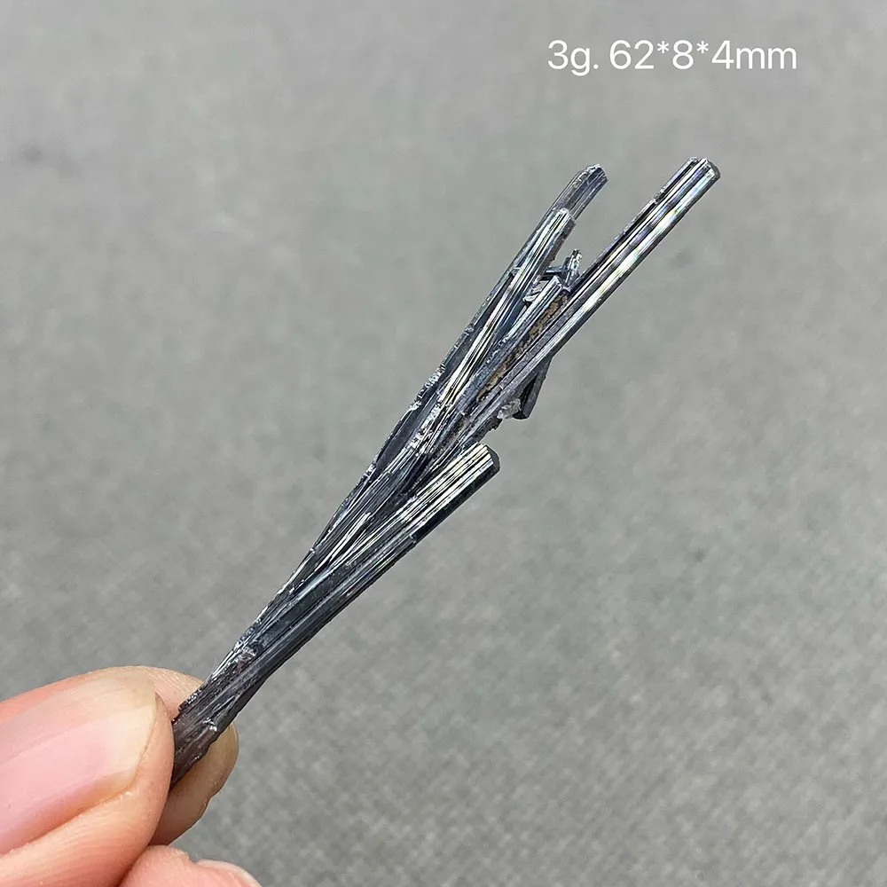 100% Natural rare Stibnite mineral specimen stones and crystals healing crystals quartz gemstones from China free shipping