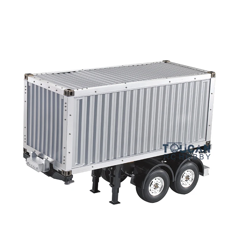 

TOUCAN 20ft Semi 1/14 Trailer Container Chassis Outdoor Toys Gift TAMIYAYA RC Tractor Remote Control Electric Truck TH01025