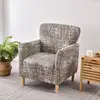 Floral Stretch Chair Cover Sofa Single Armchair Slipcover Highbackrest Protect Living Room Furniture Protector Home Decoration 1
