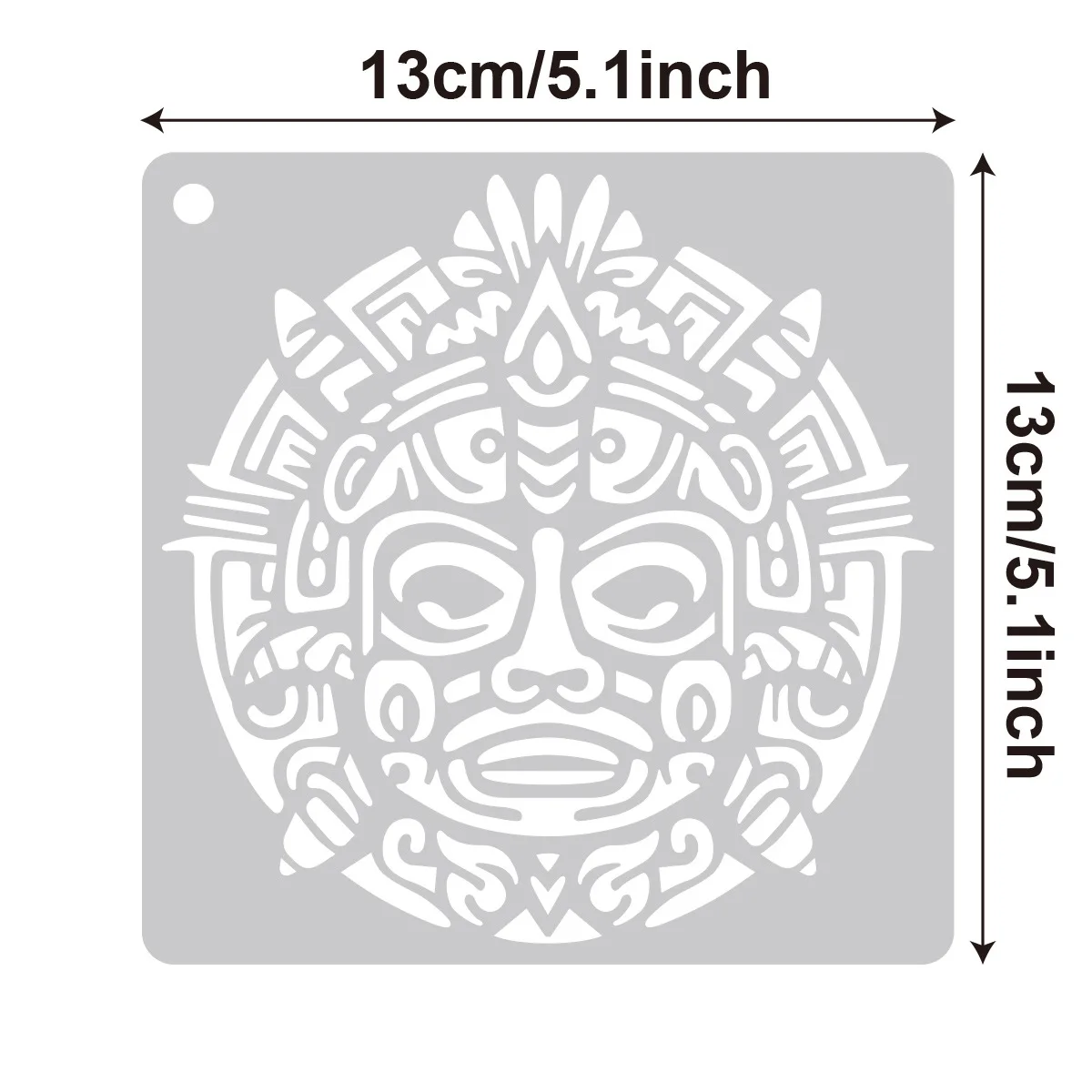 25Pcs Aztec Pattern Stencils 2