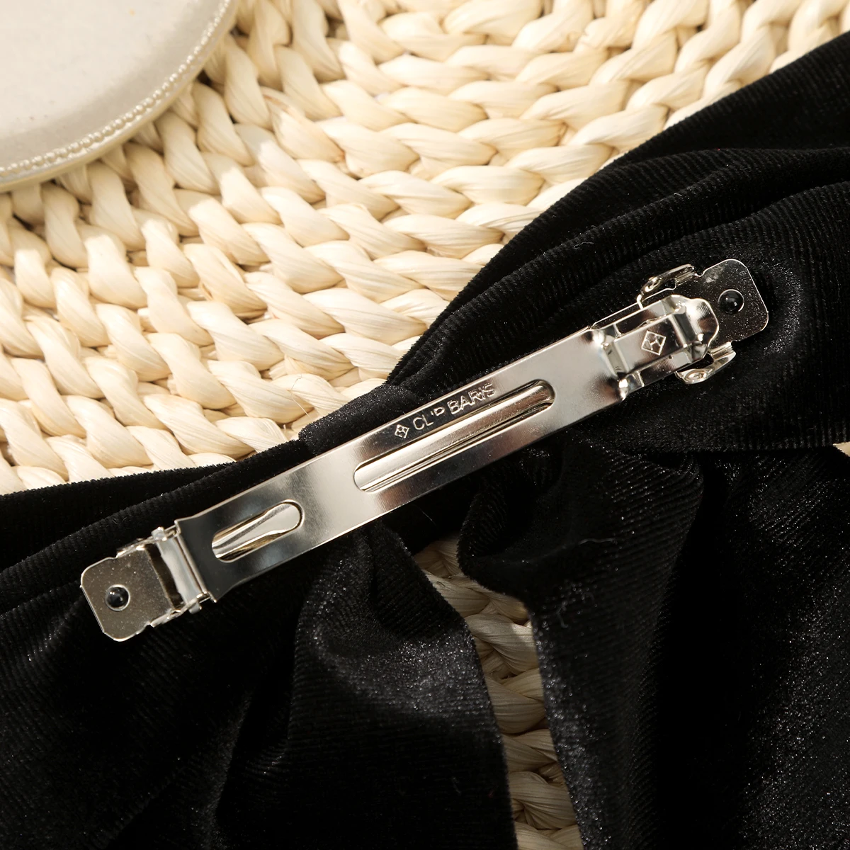 Black Spring Clip Bow Ponytail Hairpin Ladies Party Styling Hairpin Hair Clips Women Festival Fashion Barrettes Hair Accessories