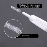Mini Hole Cleaning Brush Phone Charging Port Dust Cleaning Brush Shower Head Anti-clogging Brush Computer Keyboard Cleaner 2
