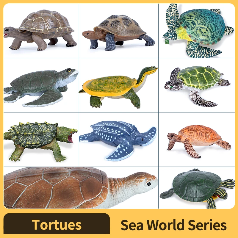Sea Life Leatherback Turtle Educational Play Figurine