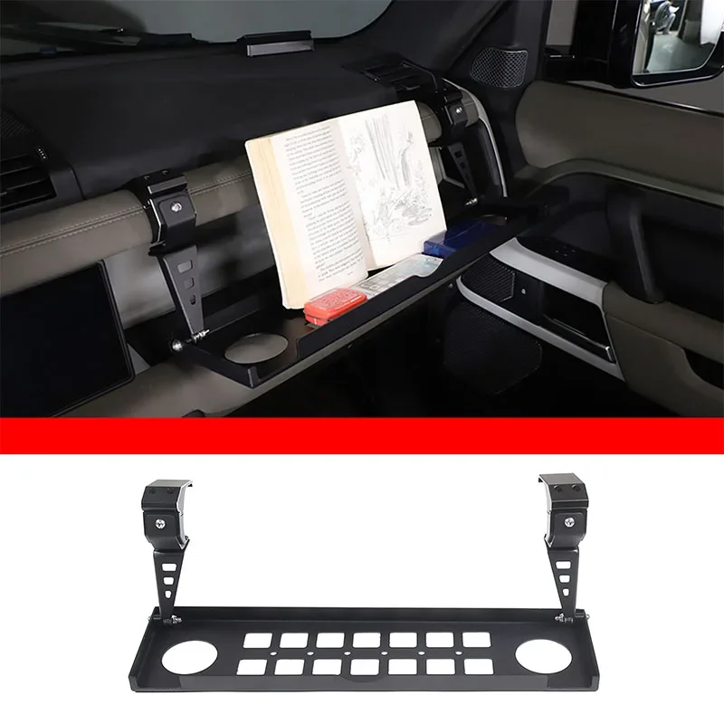 

For Land Rover Defender 90 110 130 2020-2024 Car Co-pilot Multi-functional Foldable Storage Rack Car Modification Accessories