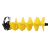 Cordless Nylon Corrosion Resistance Ice Drill Auger with Centering Point Blade 8In Ice Auger Bit for Ice Drilling 4