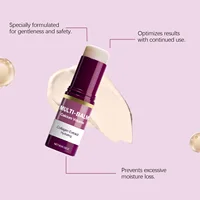 Stick multi-baume hydratant et raffermissant au calcium coréen - Soin anti-rides infusé au collagène, hydratant pré-maquillage 6