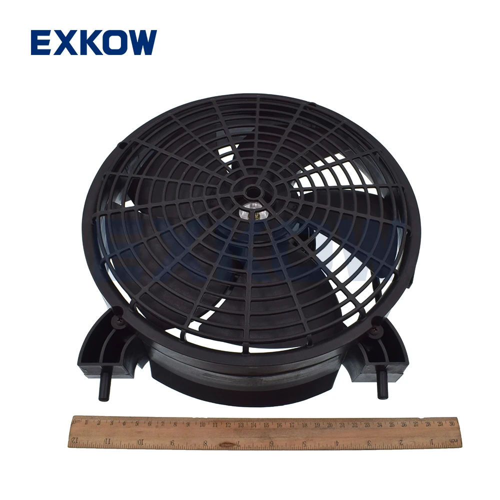 Air Condition Condenser Fan Shroud Motor for Mitsubishi Pajero Sport Montero Challenger Nativa Triton L200 MN123607 7812A280,car fan,air conditioning fan