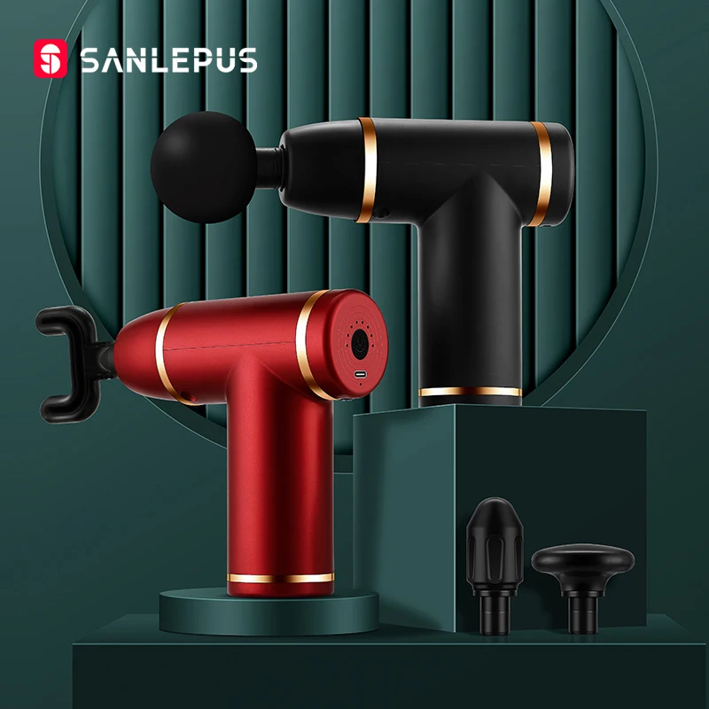 

SANLEPUS Professional Massage Gun Electric Massager Deep Muscle Neck Back Massager Pain Relief Body Relaxation Fitness