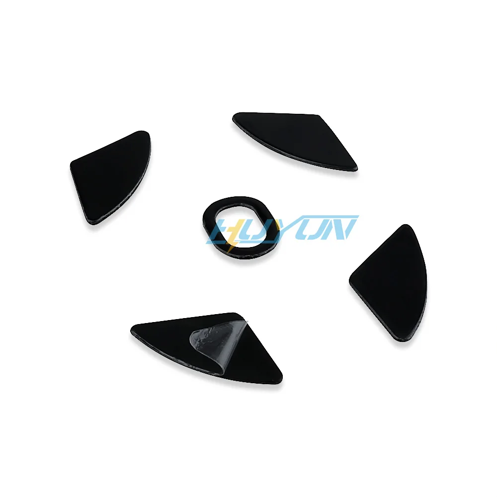 2 Sets Rounded Curved Edges Mouse Skates for COR.SAIR SABRE RGB PRO Wired/Wireless Mouse
