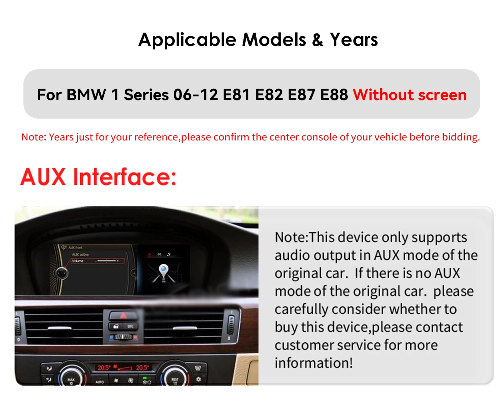 10,25 "Android 12 Für BMW 1 Serie E81 E82 E87 E88 CCC CIC Autoradio multimedia-player 2din DSP carplay 7862 Kopf Einheit 4G Bildschirm – Detail 5