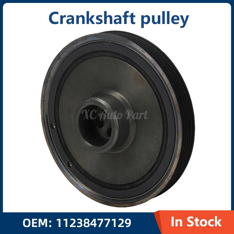 Engine Crankshaft pulley 11238477129 For MINI R56 R57 R60 Cooper D N47 COUNTRYMAN Convertible Coupe 11238511320