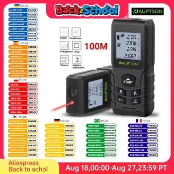 HAUPTSON 70/100M Telemetro laser Misuratore di distanza Telemetro Telemetro a nastro laser Costruzione