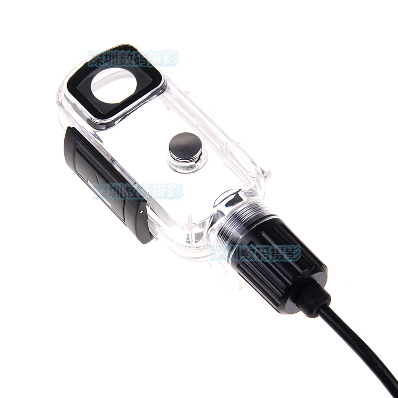 Waterproof Camera Case para SJCAM, C100 Plus capa protetora, moldura protetora, suporte de grampo, clip traseiro, acessórios de câmera