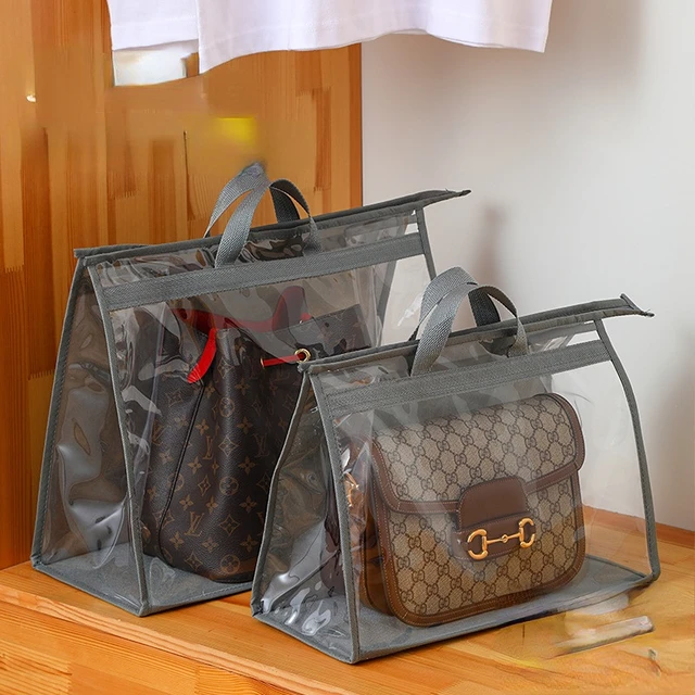 Transparent Dust-Proof Storage Bag Organizer Non-Woven Clothes