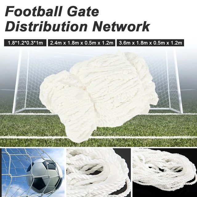 Football Net Soccer Goal Net Outdoor Training Football Door Soccer Goal Post Net Netting Junior Sport Training Practice Supplies 2