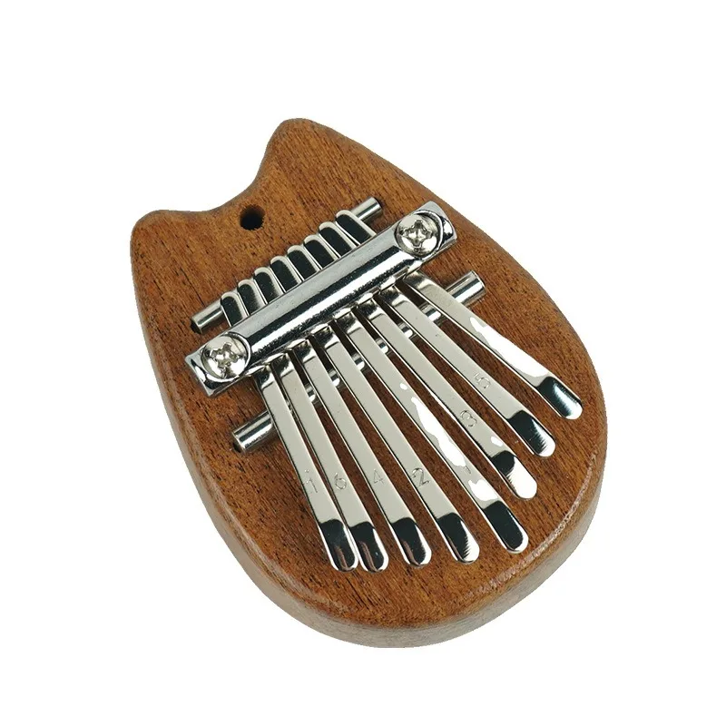 8 Key Mini Wood Kalimba High Quality Exquisite Finger Thumb Piano Marimba Musical Good Accessories Pendant Gift