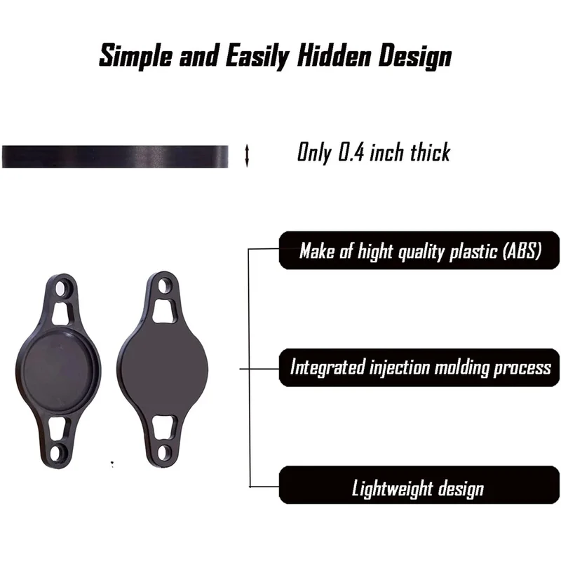 For Airtag Bike Hidden Holder GPS Tracker Accessory Universal Bike Water Bottle Holder Cage Bicycle Bracket Mount for Air Tag 2