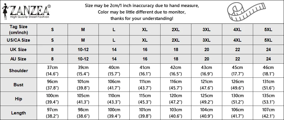ZANZEA Winter Solide Kleid Vintage Frauen Cord Kleid Casual Lose Ärmellose Schürze Kleid Urlaub Ärmellose Oversize Robe – Detail 4