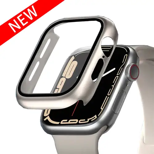 Case For Apple Watch Band 44mm 40mm 42mm 38mm 40 44mm 9 8 7 6 SE 5 4 3 Screen Protector PC Bumper iWatch 45mm 41mm Ultra 2 49mm - Image 29