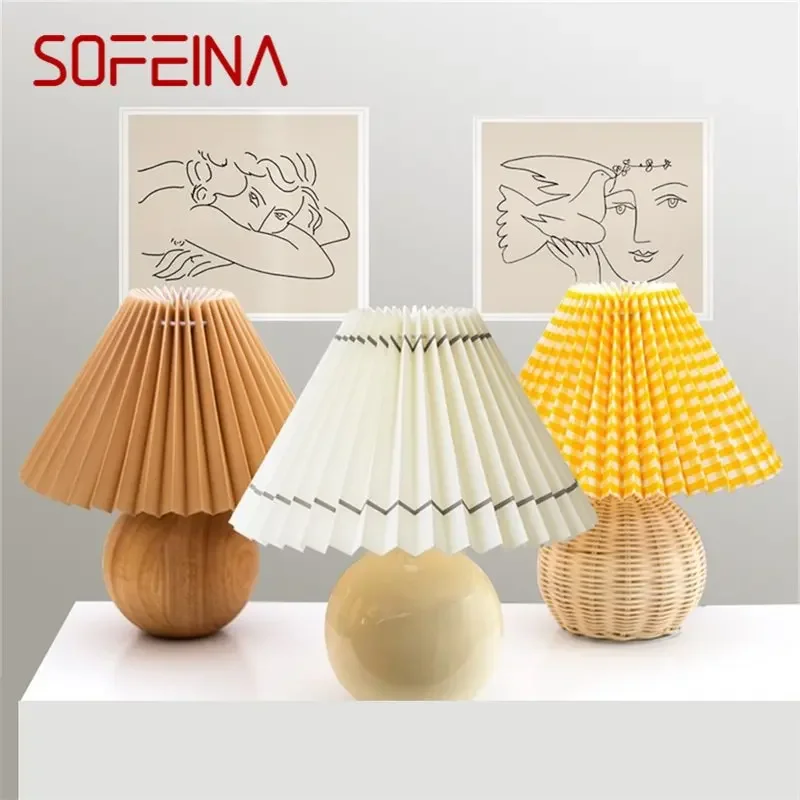 Sofeina Nordic Mushroom Table Lamp 1