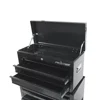 5 Drawer Portable Rolling Tool Chest and Cabinet Combo Heavy-Duty Steel Construction Lockable Top Chest Large Storage Capacity 2
