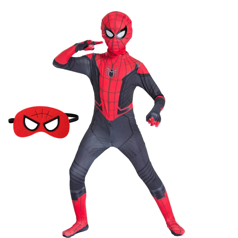 thumbnail image 1 of Disfraz de Hulk, Spiderman, Iron Man, Venom y Deadpool para niños de 4 a 12 años, máscaras, escudos y guantes de los Vengadores, regalos de fantasía para cosplay, 1 of 5