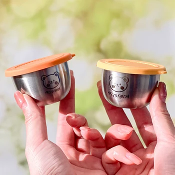 Mini Stainless Steel Sauce Bowl 1