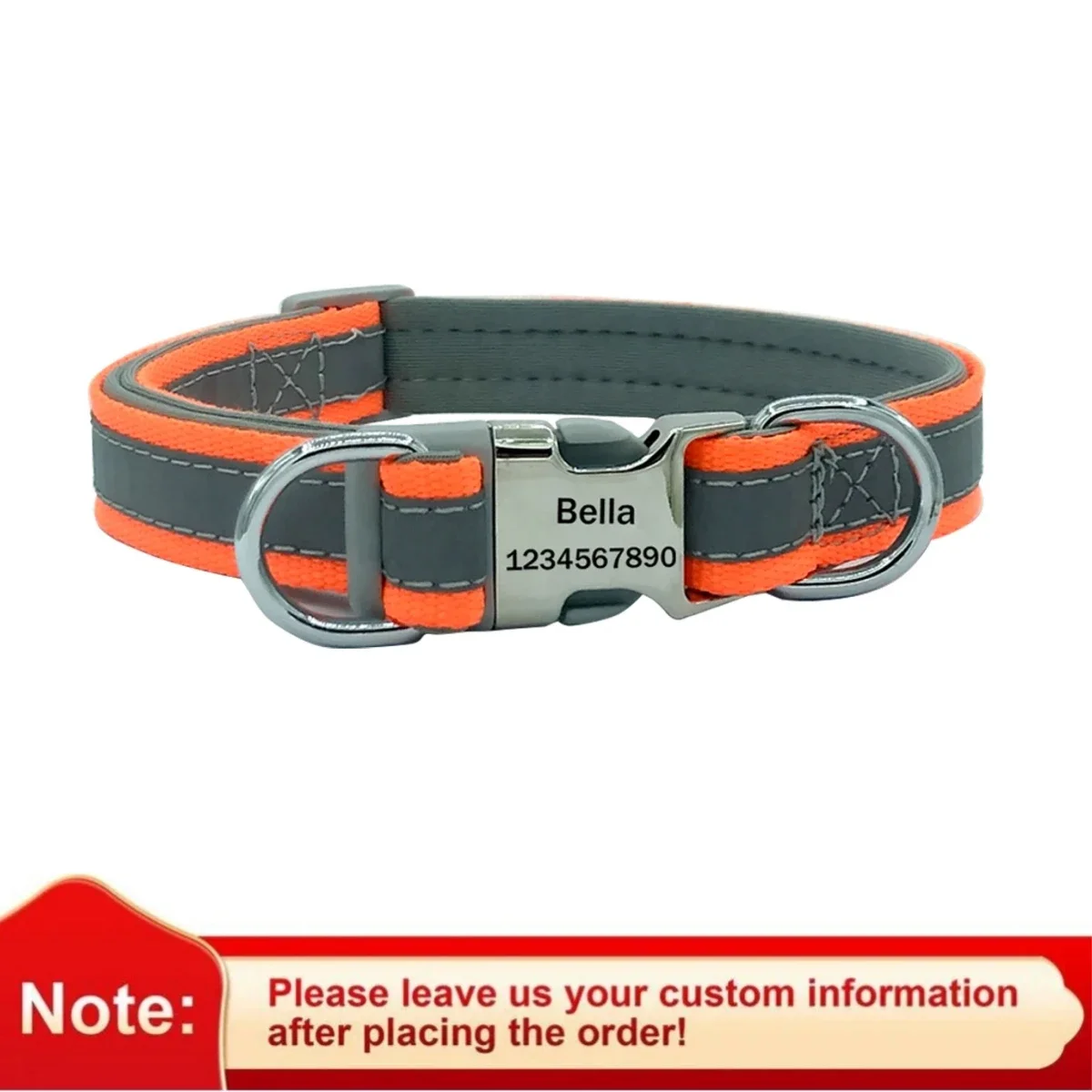 Orange collar
