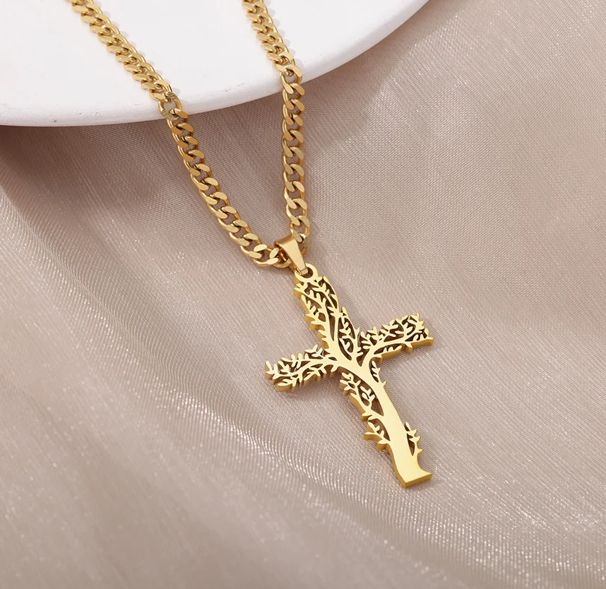 Stainless Steel Necklaces For Women Black Color