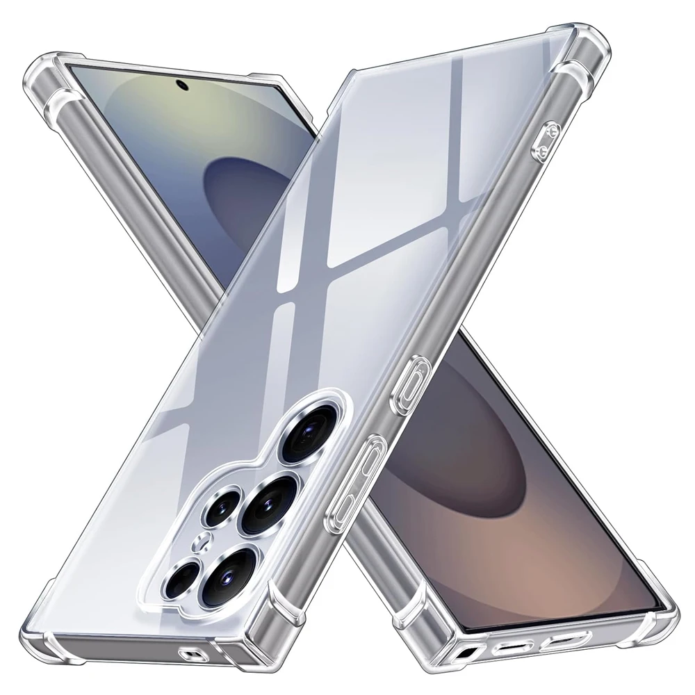 Shockproof TPU Soft Silicone Phone Case - Durable Back Cover