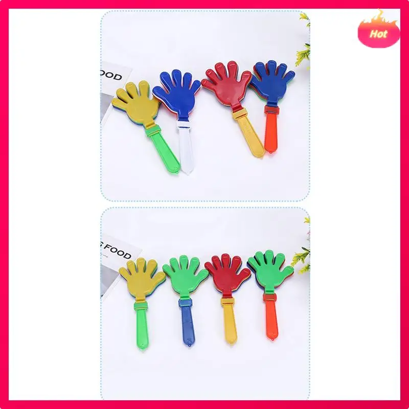 Multi Cheerleading Cheering Clapping Props Plastic Clapping Props Hands (Random Colors)
