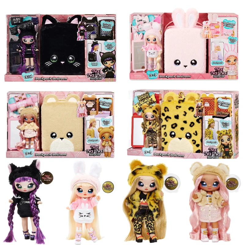 Na! Na! Na! Set da gioco per camera da letto con zaino in a