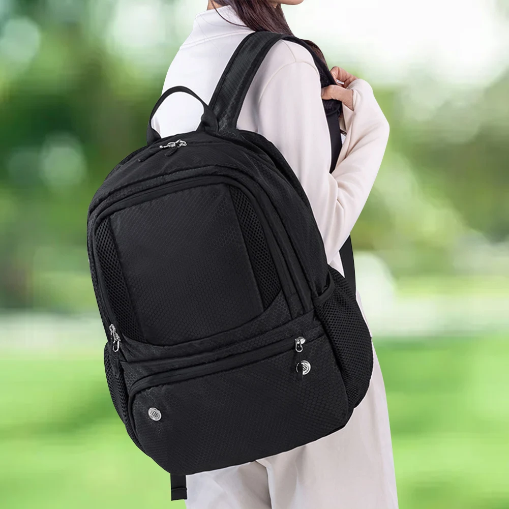 Basketball Backpack with Shoe Compartment Versatile Sports Training Bag for Athletes Large Capacity for Travel and Gym Use