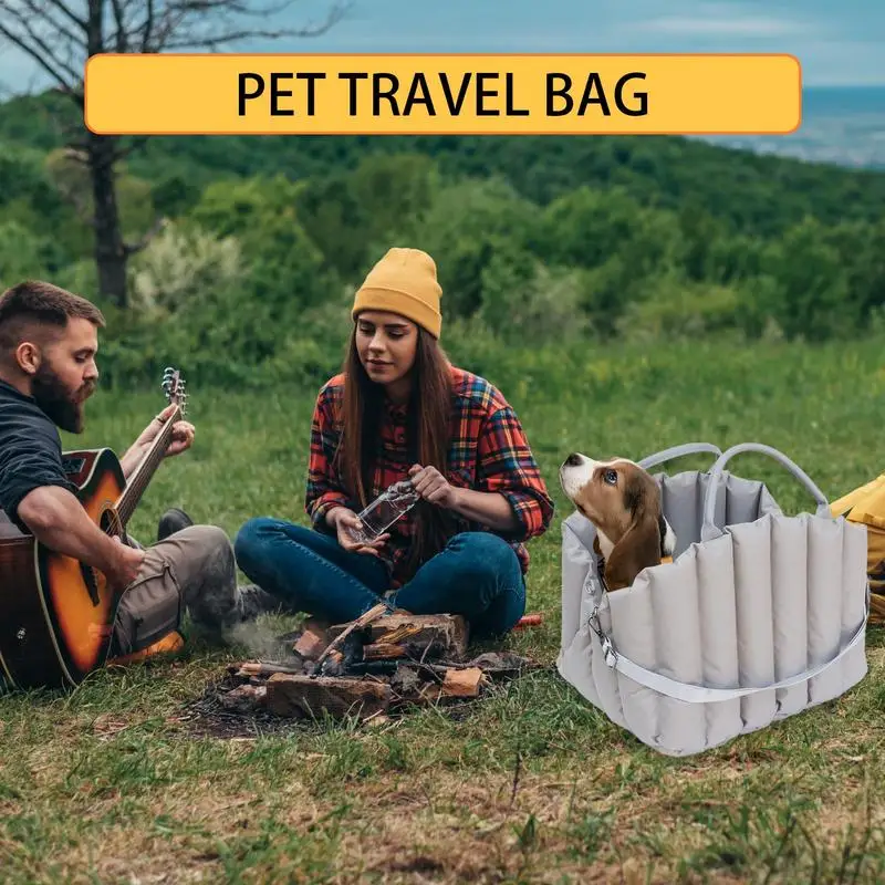 Multifunctional Pet Bag Cats and Dogs Comfortable Breathable Carrier Bag Portable Pet Carrier Handbag for Travel