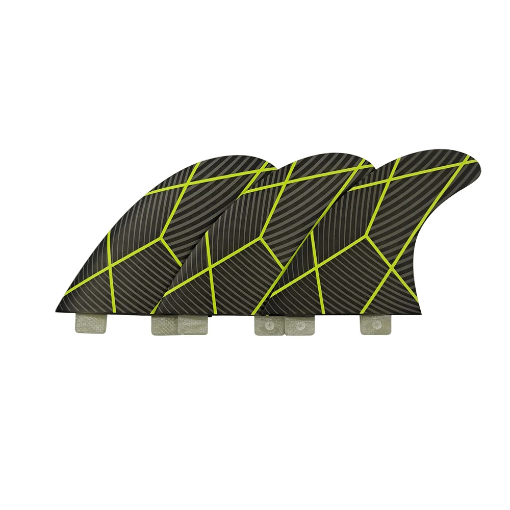 Surf Board Accessories Quilhas Surf UPSURF FCS Black Line Honeycomb Double Tabs Fin 3Pcs/set Surfing Accessories Swimming Fins mechanic 3cc uv solder mask ink green black welding fluxes oil pcb bga circuit board prevent corrosive arcing with 3pcs needles