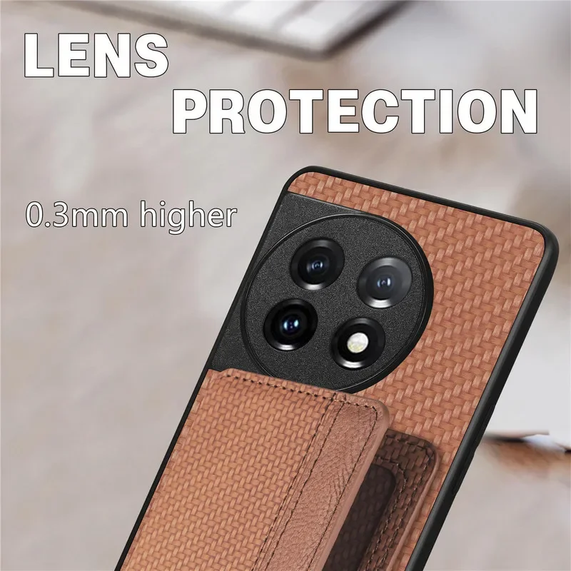 Leather Wallet Card Holder Phone Case with Magnetic Stand Feature
