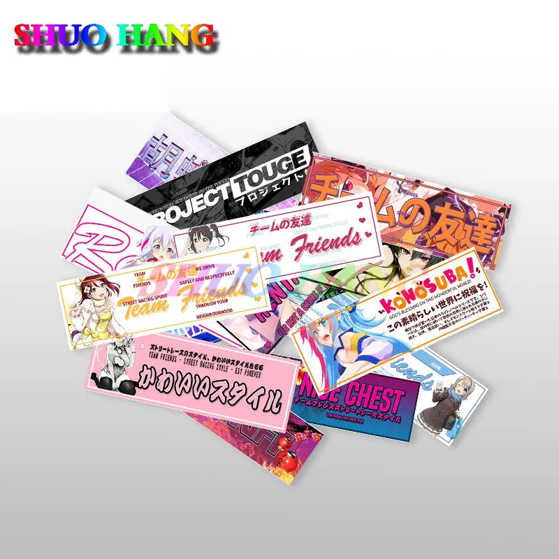 

Anime Girl Slap Funny Nice Chest Car Sticker Motorcycle Decal Vinyl Drean Chaser Camper Car Accessories Waterproof Sunscreen