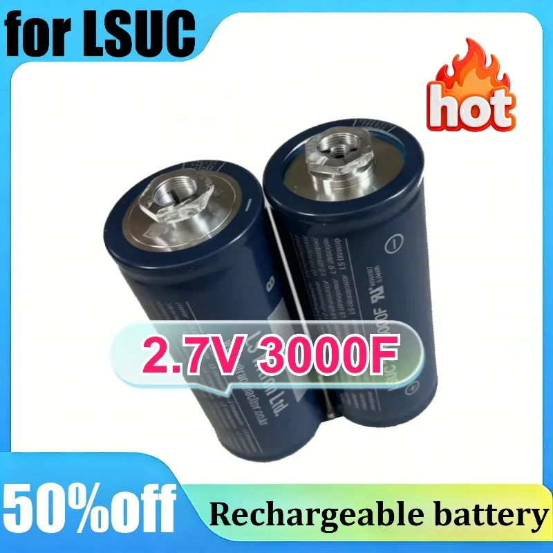 For LSUC Super Farad Capacitor 2.7V 3000F 16V 500F Car Jump Starter Spot Welding