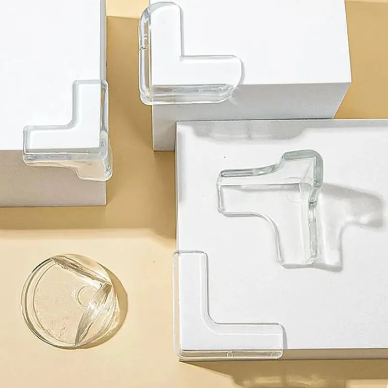 아기 안전 실리콘 보호대 테이블 가구, 어린이 책상 모서리 보호 커버, 어린이 부드러운 충돌 방지 가드, 10 개  Best5