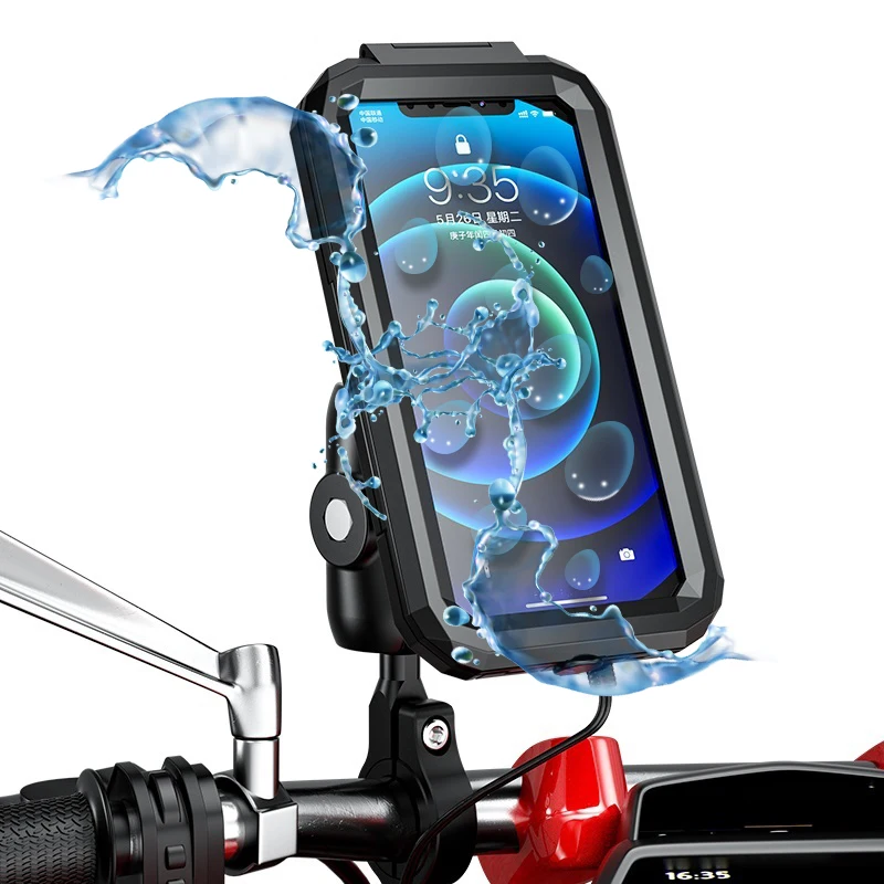 Comprar Pdtoweb 360° Soporte para teléfono de bicicleta Soporte para  manillar de bicicleta Impermeable para teléfonos móviles