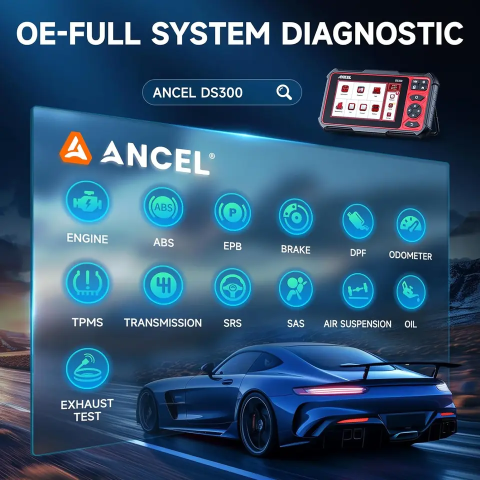ANCEL DS300 Strumento Diagnostico Bidirezionale Per Tutti I Sistemi - Foto 4