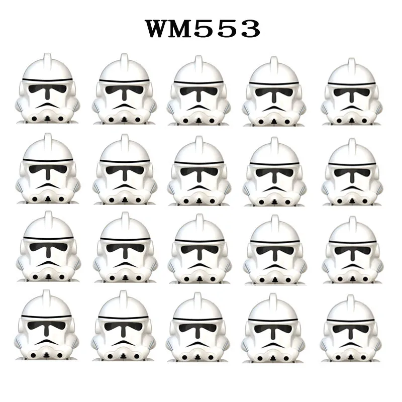 Wm6036 Building Blocks Storm Trooper 20 Pz/Set Clone Trooper Wm553 Wm554 Brick Doll Wm551 Mini Action Toy Doll Assembly Toy
