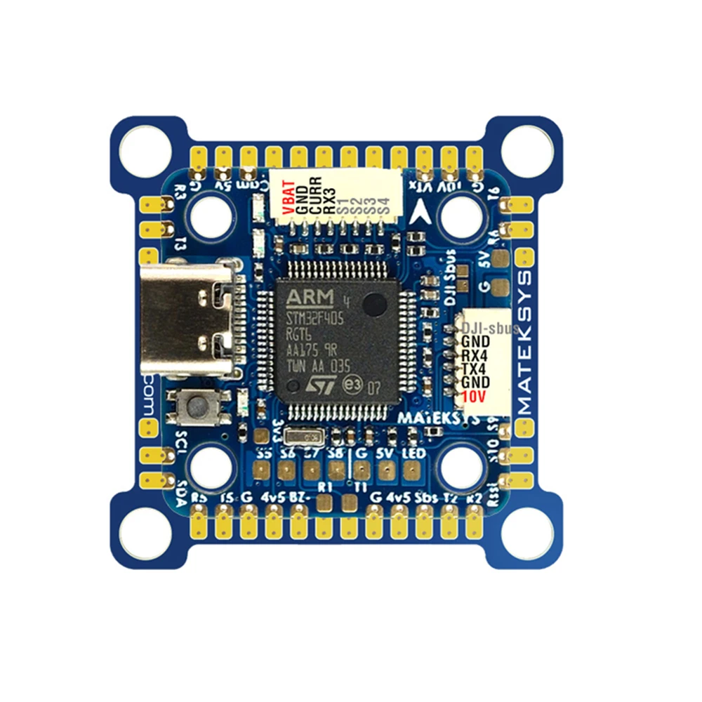 

Контроллер полета MATEKSYS F405-MiniTE OSD Baro Blackbox F405, ArduPilot INAV BetaFlight 20x20 мм 30x30 мм для летательного аппарата, дрона с видом от первого лица