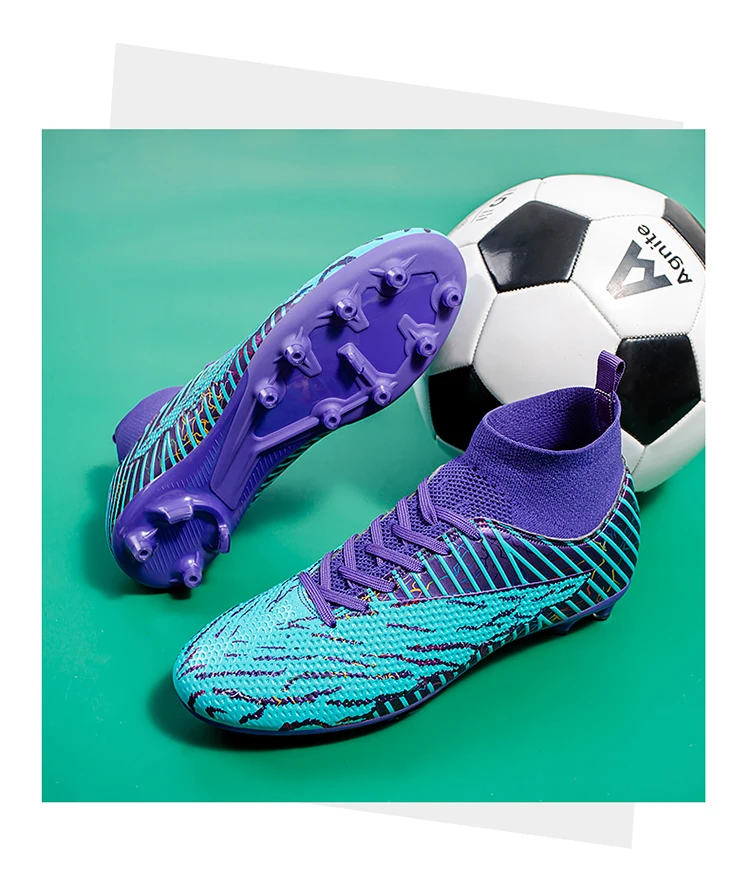 Fußball Schuhe Stollen Männer Breathabl Erwachsene Hot-selg Hohe-qualität Ultraleicht Fußball Stiefel_voghion.com