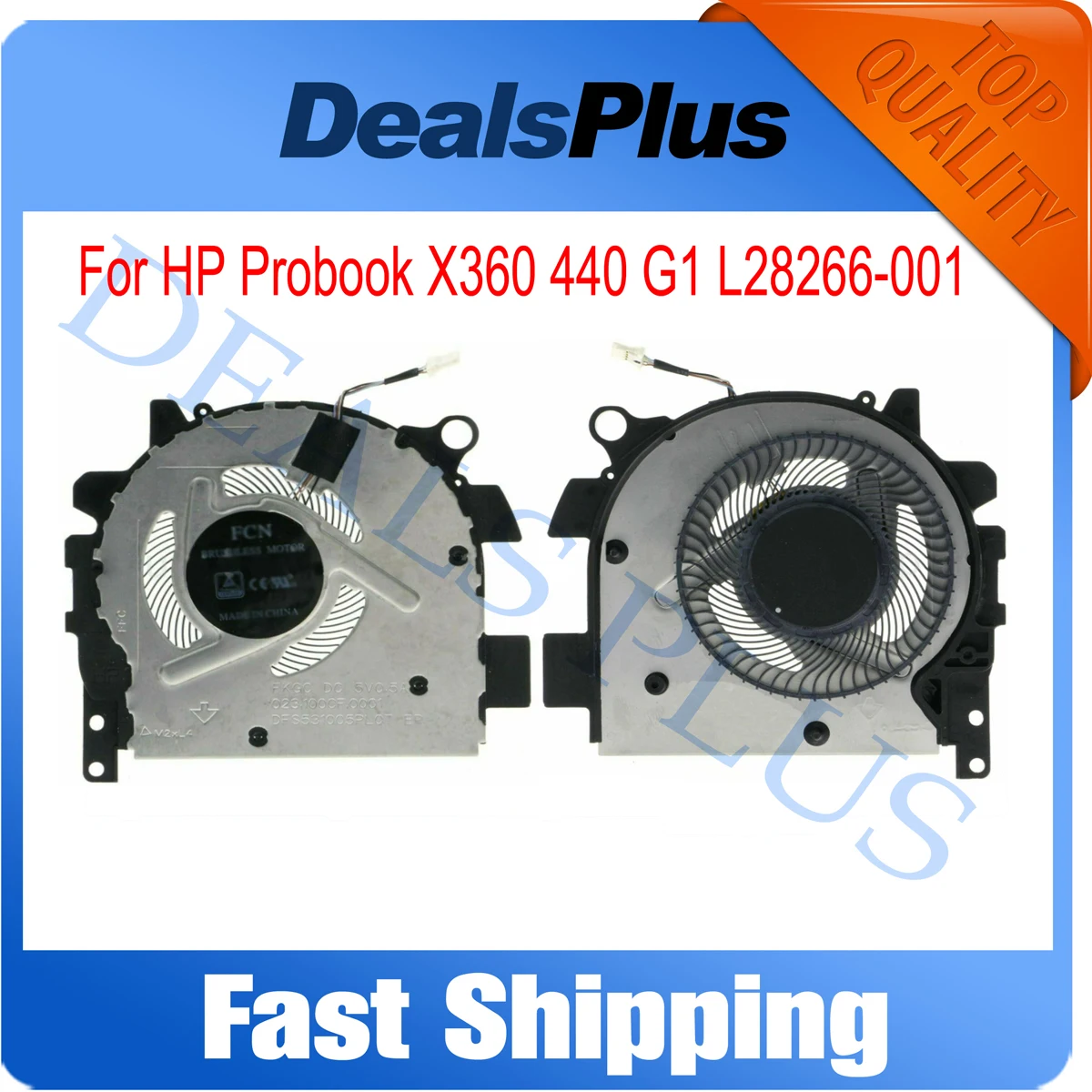 

Replacement New Laptop CPU Cooling Fan For HP Probook X360 440 G1 L28266-001