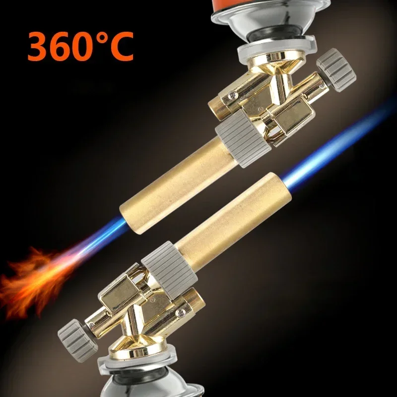 Copper Welding Gas Torch Flame Gun Butane Burner Lighter Portable Outdoor BBQ Flamethrower Welding Equipment Kitchen Ignition gas torch,welding torch,gas burner,butane torch