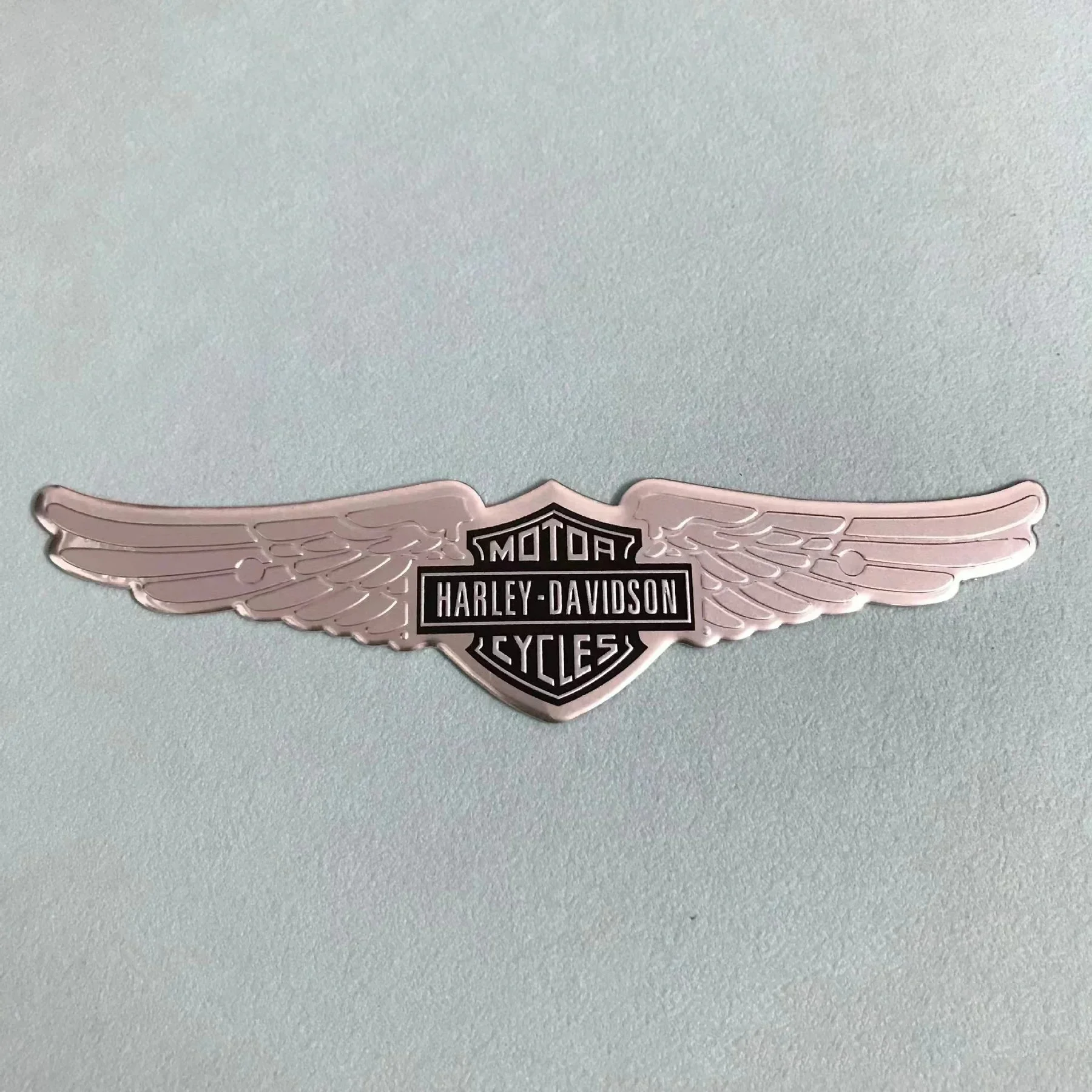 Harley-Davidson motorcycle metal labeling Large 100/105/110th anniversary model wing aluminum sticker tail label 5