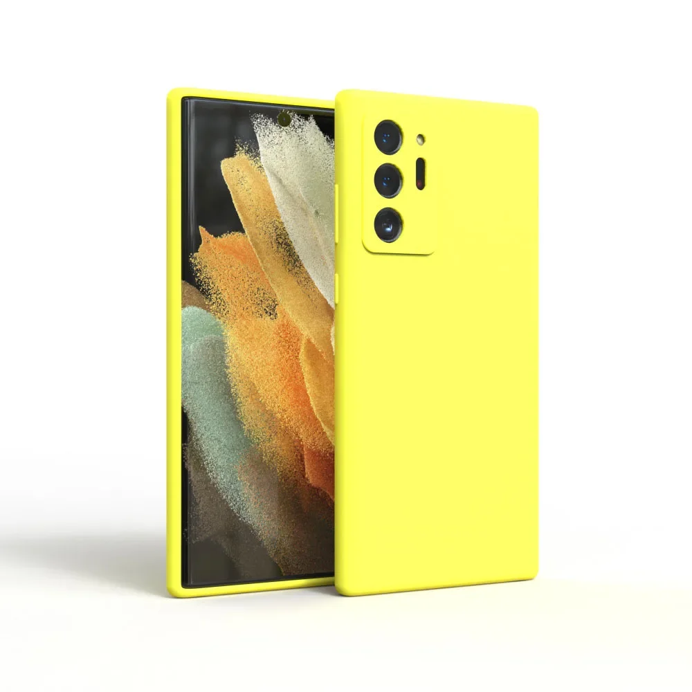 Silky Silicone Soft-Touch Protective Case - Full Back Cover