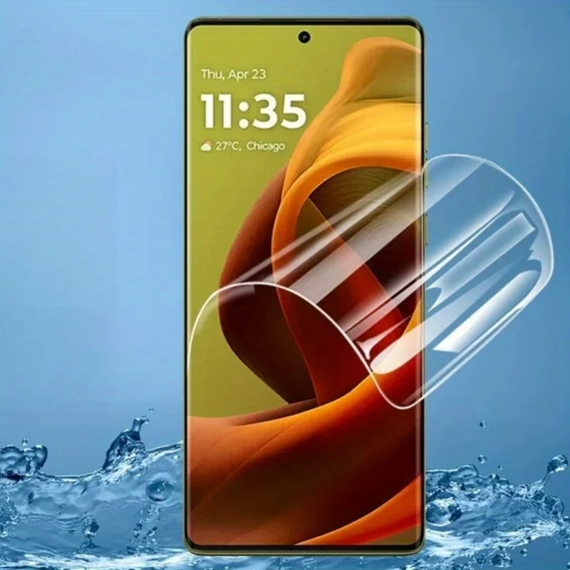High Definition Hydrogel Screen Protector Film for Mobile Phones (2-Pack)
